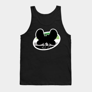 Aromantic Mothman Cryptid Pride Tank Top